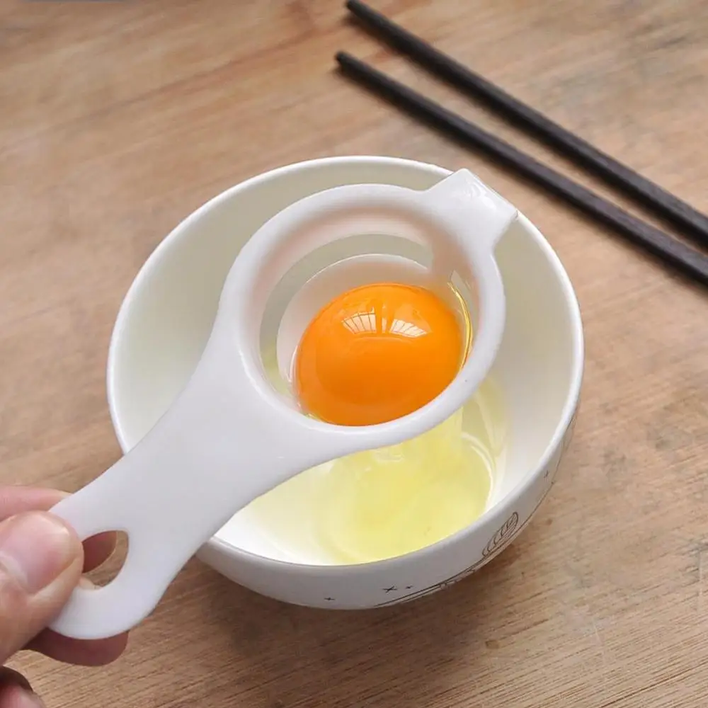 1PCS Plastic Egg Dividers Yolk Separator Safe Practical Hand Tools Kitchen Cooking Gadgets |