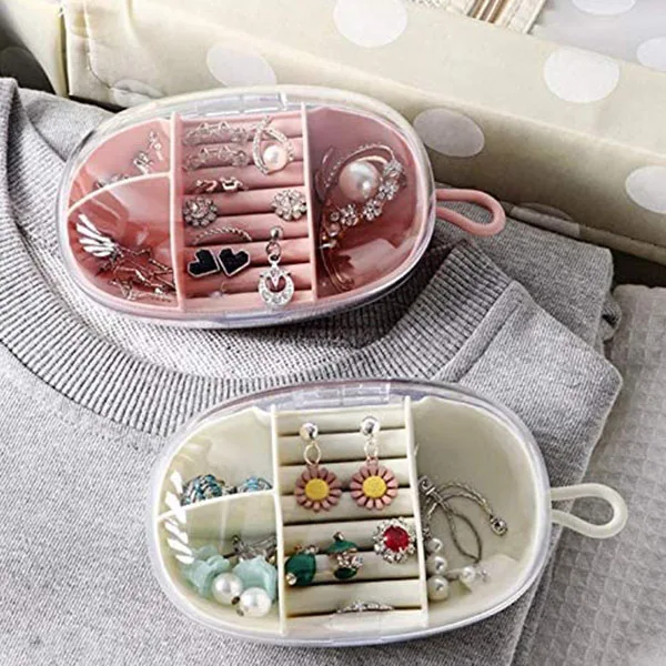 

Portable Travel Jewelry Box, Ring Earrings, for Wife and Girlfriend
