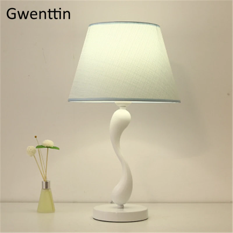 Современная настольная лампа для спальни учебы прикроватная тумбочка гостиной