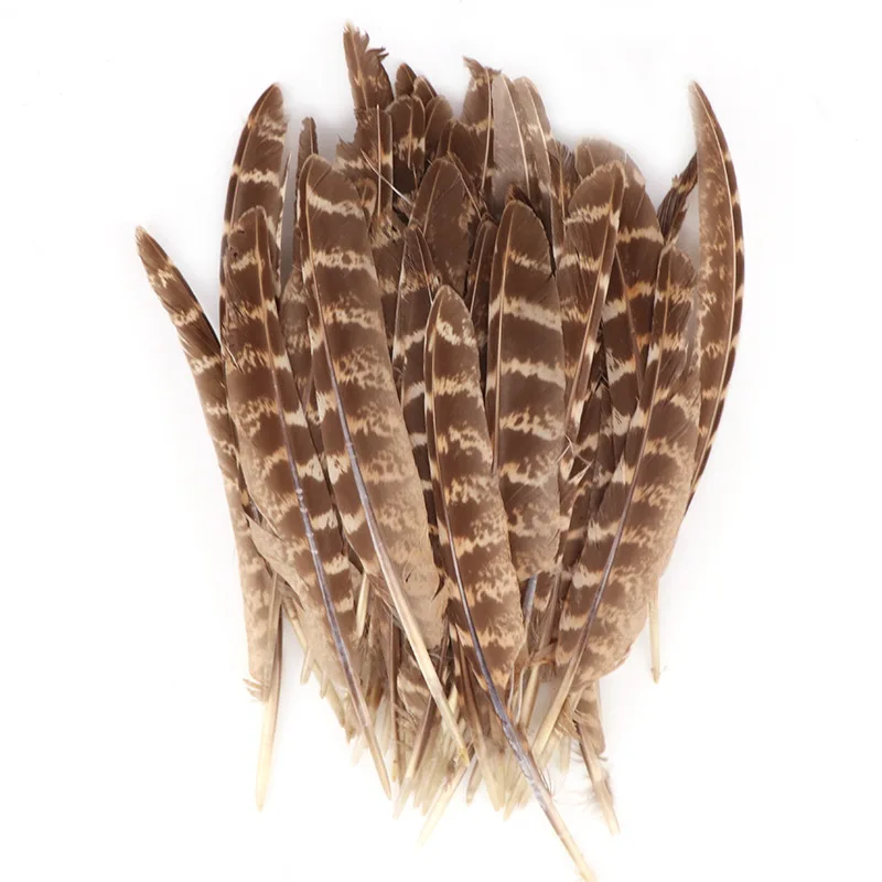 

100pcs/set Hen broad feather Natural Feathers 15-20cm Used For DIY Craft Jewelry Accessory
