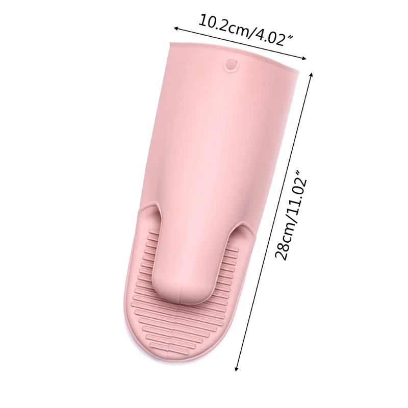 

Kitchen Baking Silicone Heat Insulation Clip Anti-scalding Non Slip Gloves Microwave Oven Potholder