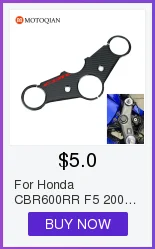 Для Honda CBR600RR 03 04 CBR600 RR 2003 2004 CBR 600 43 мм руль для гоночного велосипеда мото регулируемая вилка ручка бар гонщик мотоцикл