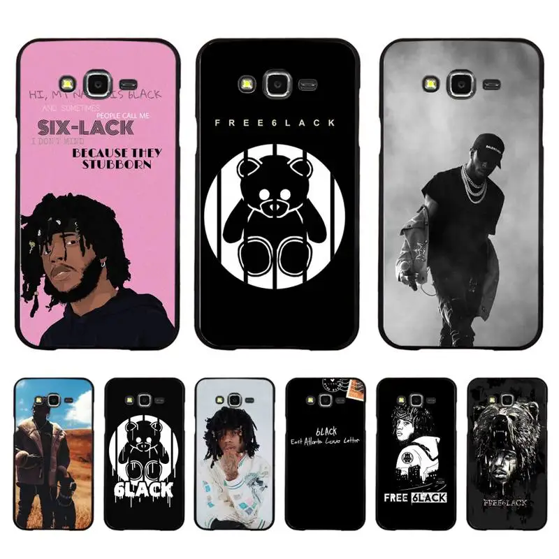 

Babaite rapper 6LACK Soft Phone Cover for Samsung A50 A70 A40 A6 A8 Plus A7 A20 A30 S7 S8 S9 S10 S20 Plus