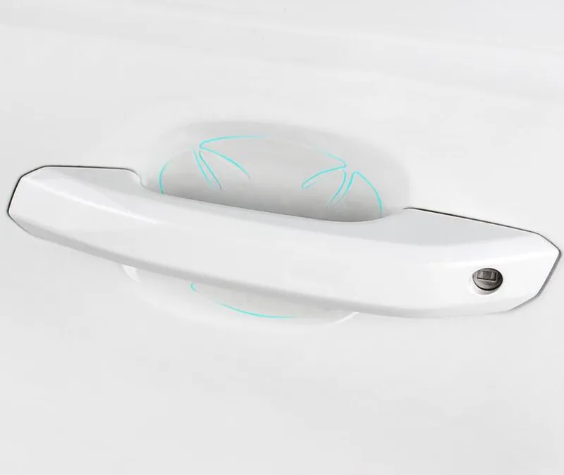 4 шт./компл. Защитная пленка для ручки автомобиля внешняя прозрачная наклейка Daewoo