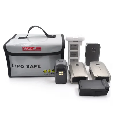 Безопасная сумка Lipo водонепроницаемая огнеупорная для хранения литий