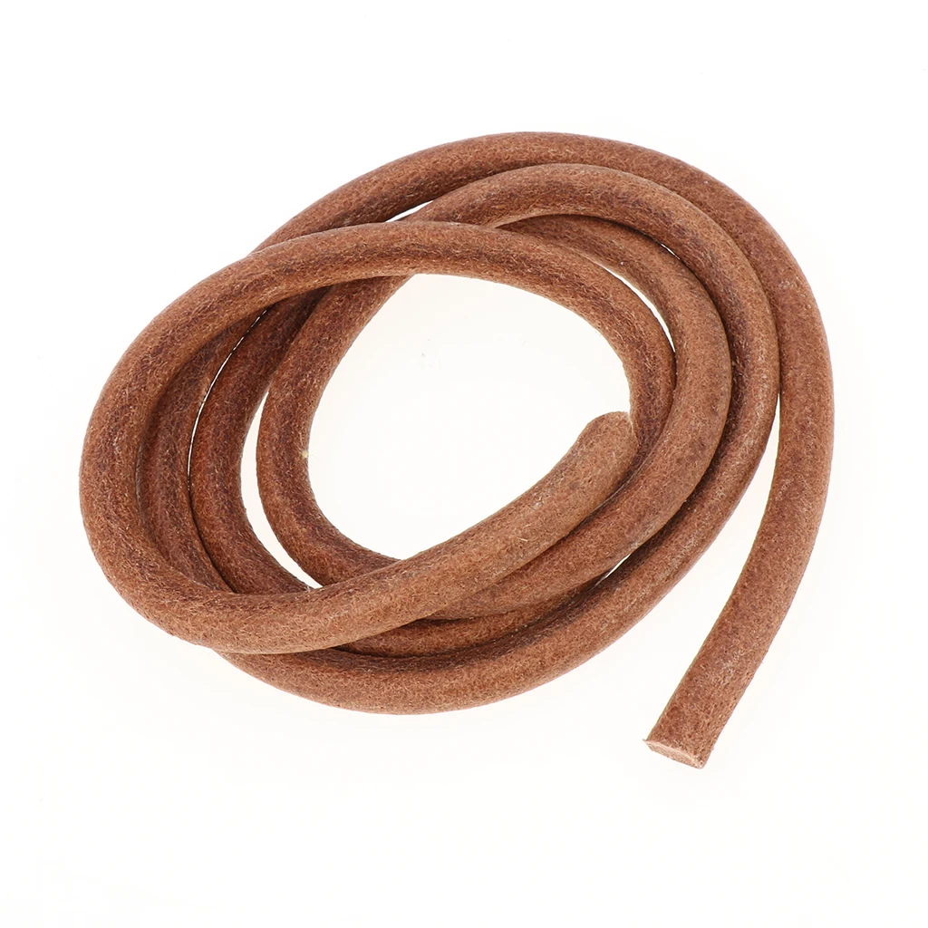 Круглая кожаная нить 1 м для изготовления ювелирных изделий Kumihimo браслетов 8 мм |