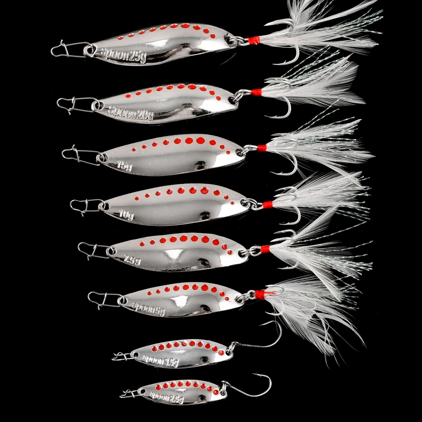 1 шт. металлическая блесна-ложка для спиннербейта искусственные приманки с