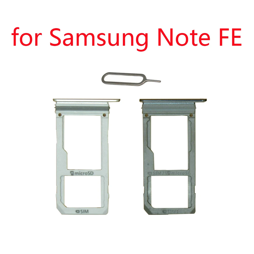 Держатель лотка для SIM карты Samsung Note FE N935 Galaxy Fan Edition оригинальный корпус телефона