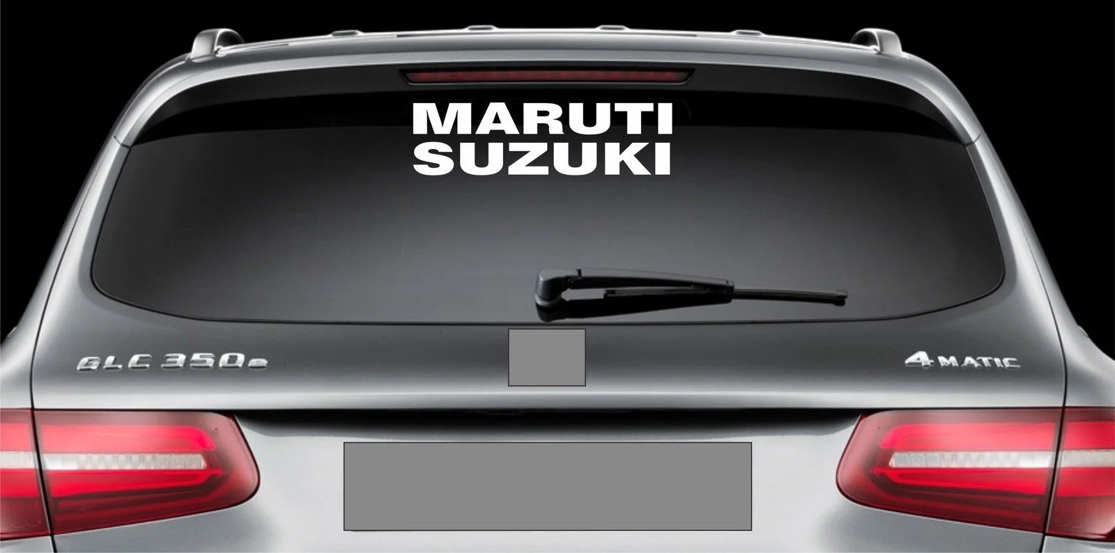

For Rear Window Sticker fits Suzuki Maruti Vinyl Decal Car Emblem Logo RW114
