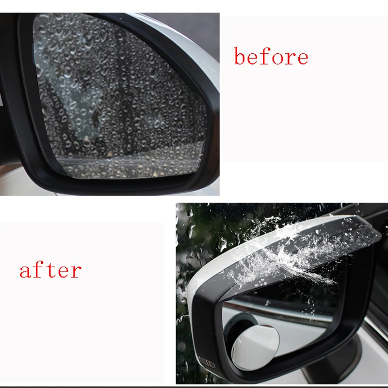 Водонепроницаемая накладка на зеркало заднего вида подходит для Mazda 3 Axela 2014 2017