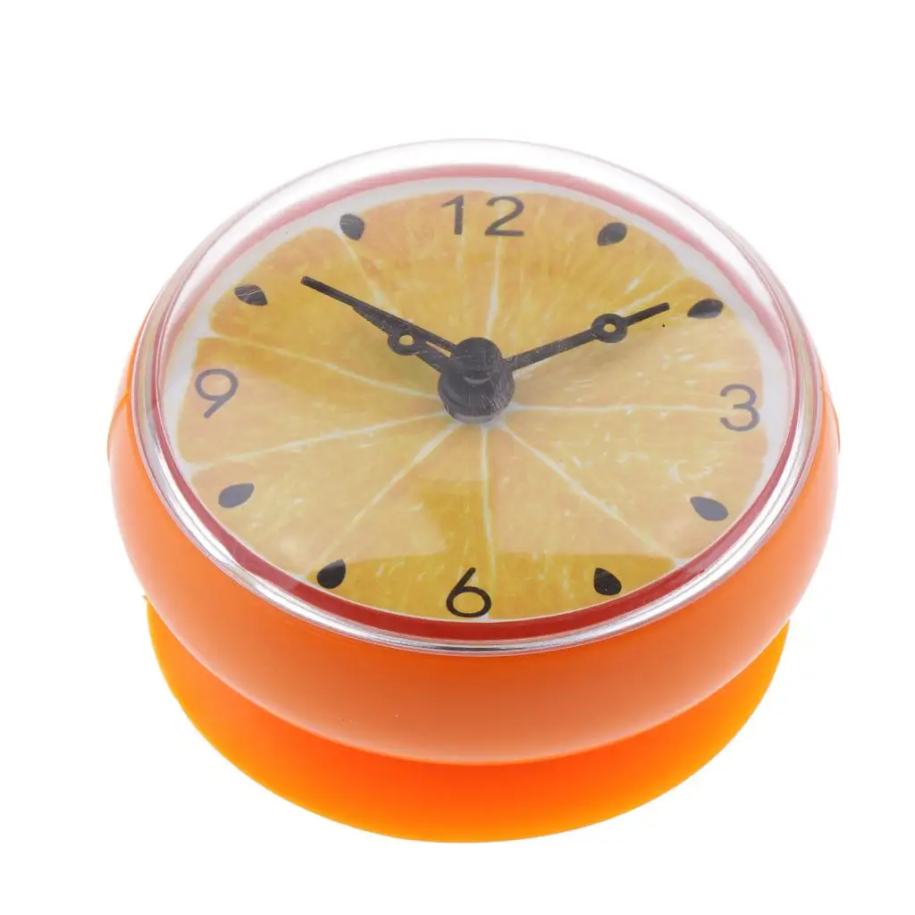 Миниатюрные водонепроницаемые часы для душа на присоске будильник таймер ванной