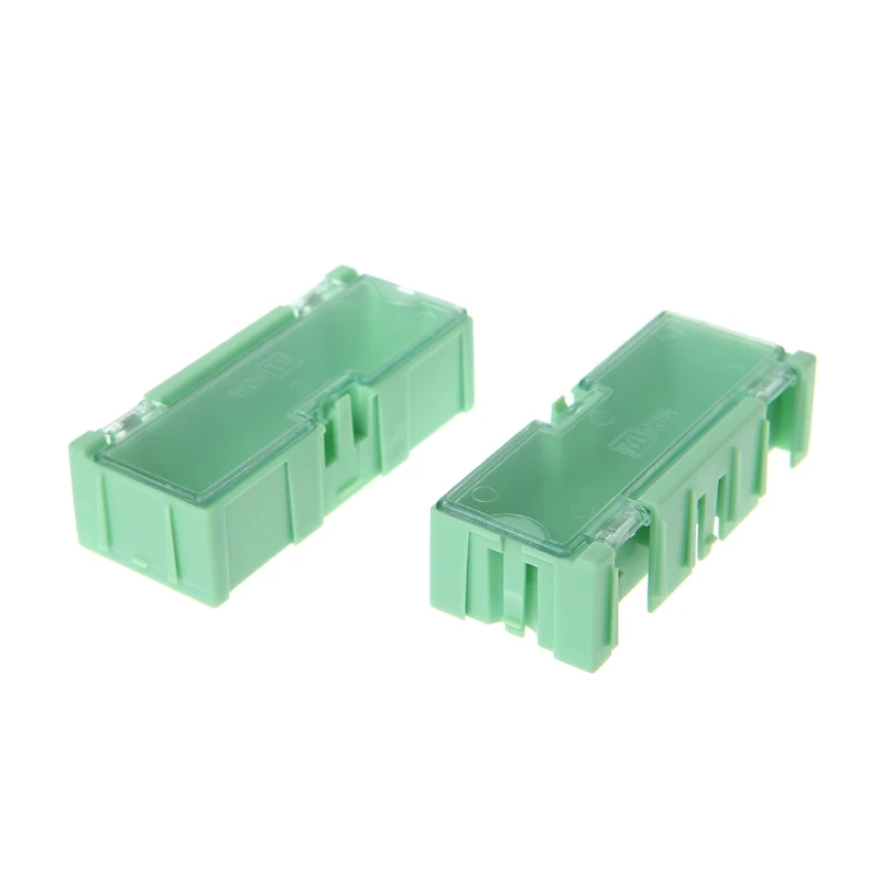 

Mini SMD SMT Electronic Box IC Electronic Components Storage Case 75x31.5x21.5mm