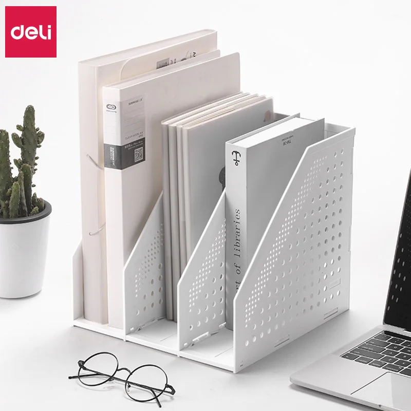 Складная коробка для файлов подставка книг Настольная Вертикальная простая