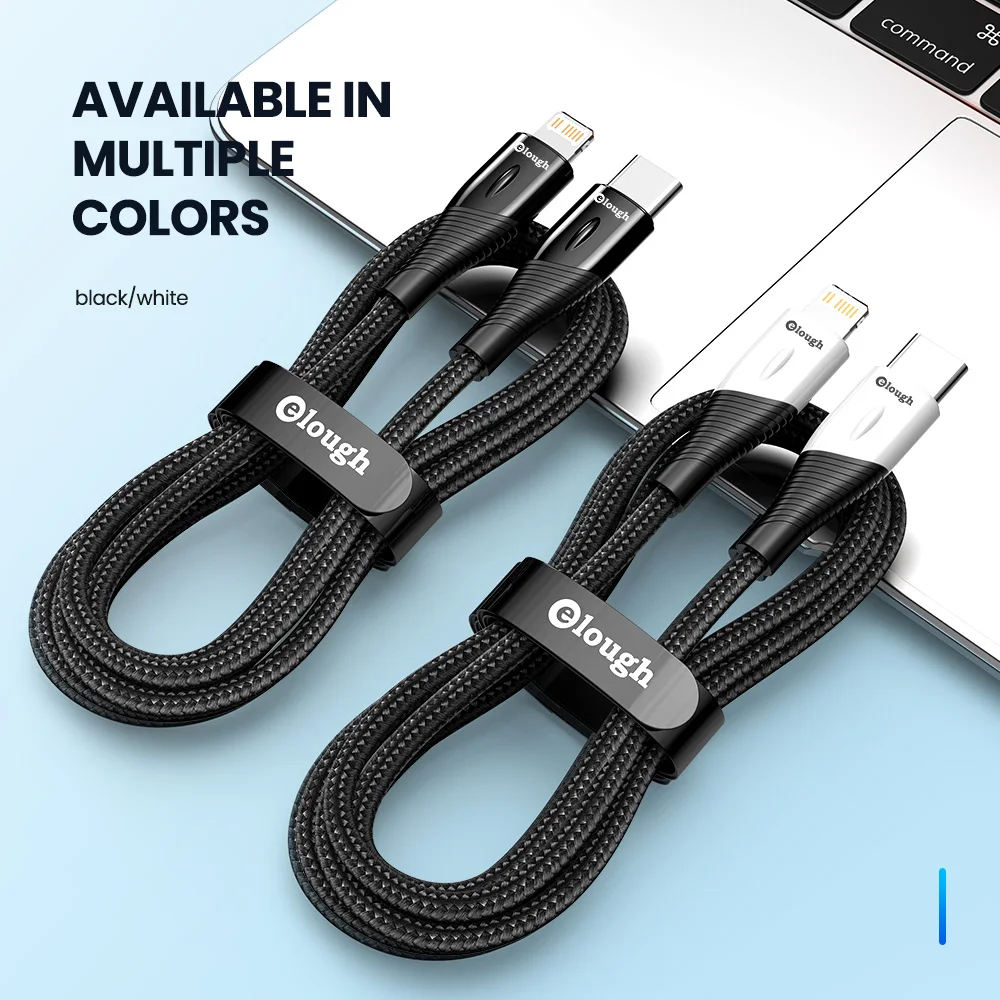 Кабель зарядный Elough с USB Type-C и поддержкой быстрой зарядки 20 Вт | Мобильные