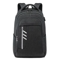 new waterproof mens backpack with earphone hole with usb oxford cloth material casual multi functional business student bag