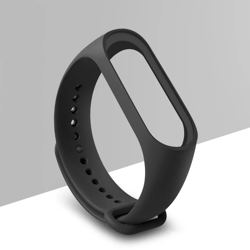 

Strap For Mi Band 6 Mi Band 5 Bracelet for Miband 4 silicone Wristband for mi band 3 Smart Watch Replacement belt strap