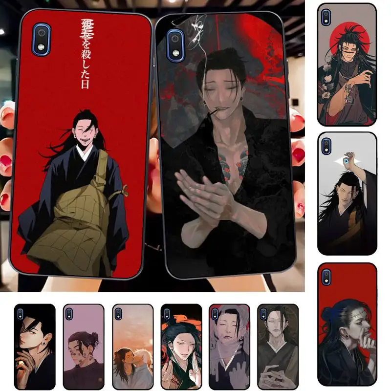 

Jujutsu Kaisen Suguru Geto Phone Case for Samsung A51 01 50 71 21S 70 31 40 30 10 20 S E 11 91 A7 A8 2018