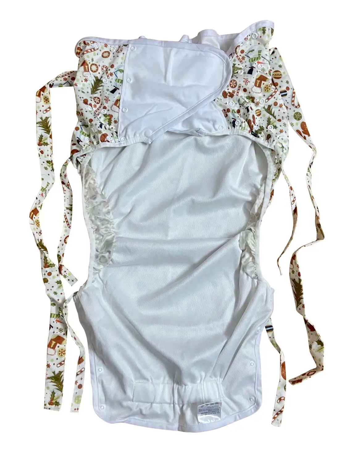 

ABDL lace-up Adult diaper pocket Japanese-style special made human baby diapers DDLG repeated use of PVC physiological underwear