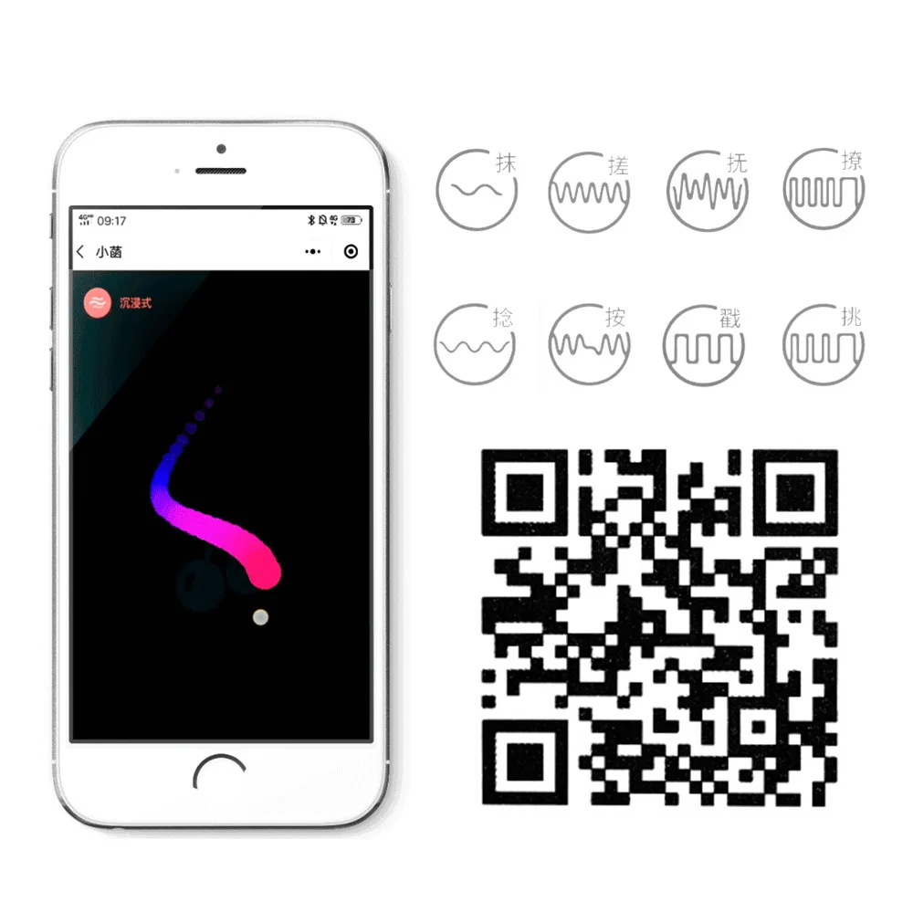 OLO 8 частоты приложение Bluetooth мышь вибратор g-точка массаж фаллоимитатор Вагина