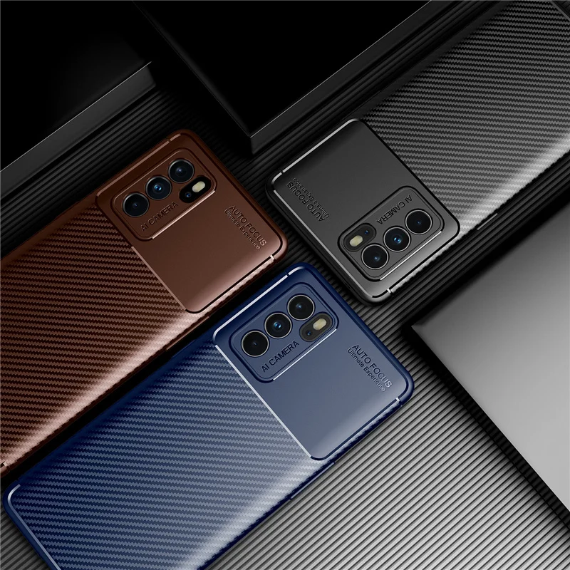 for cover oppo reno 6 pro case for reno 6 pro capas silicone armor shockproof bumper phone back soft cover for reno 6 pro fundas free global shipping