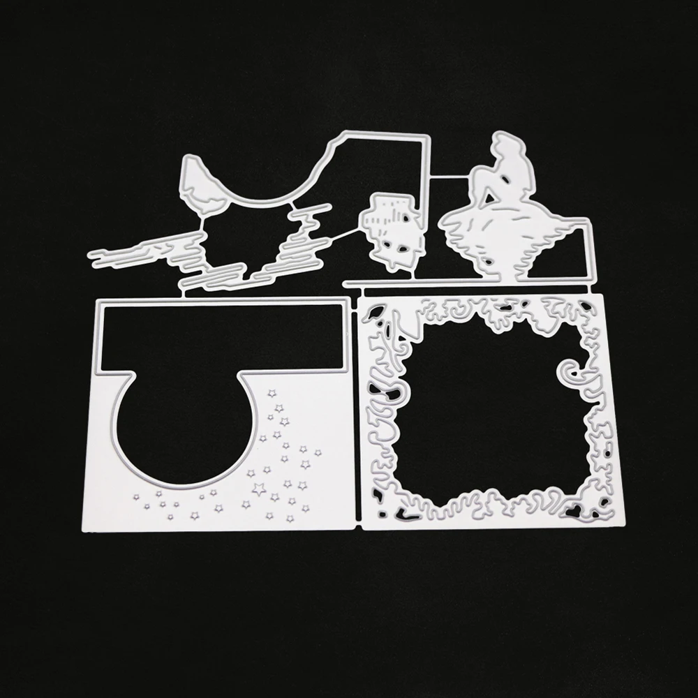 Морские металлические Вырубные штампы трафарет для скрапбукинга &quotсделай