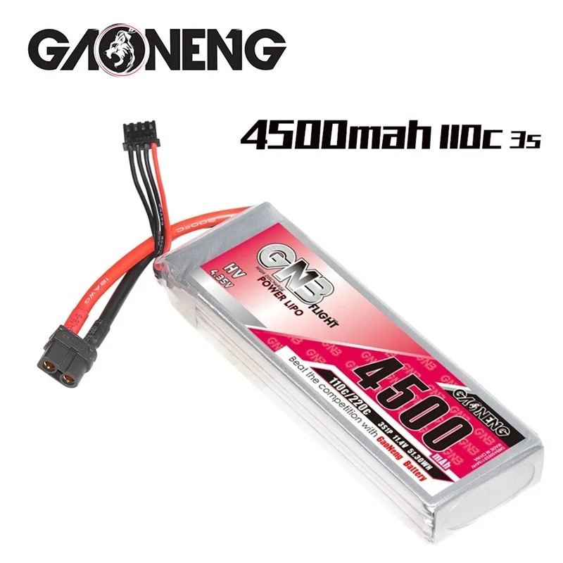 Gaoneng GNB 3S HV 11.4V 4500mAh 110C Lipo XT60