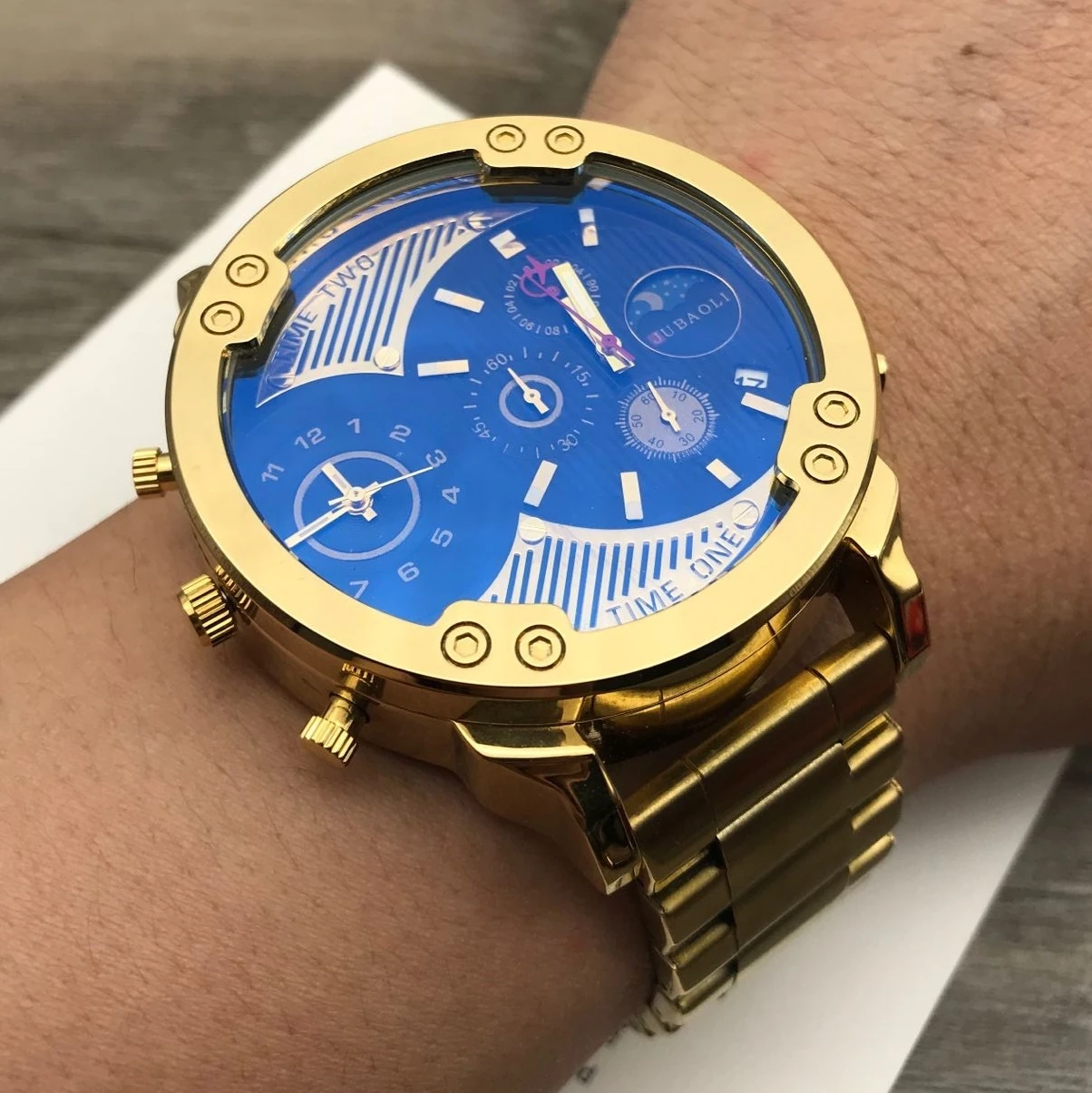 Часы наручные мужские кварцевые с хронографом брендовые деловые спортивные в