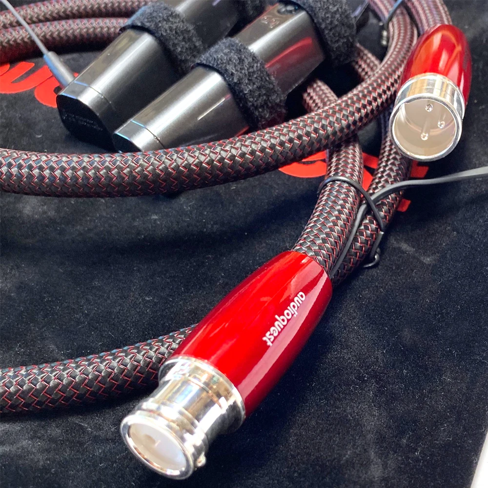 Hi Fi аудиофил End FIRE XLR папа к xlr мама балансировочный соединительный кабель carbon 72V