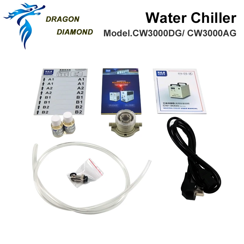 JL3000 промышленный воздушный охладитель воды для CO2 лазерной гравировки режущая