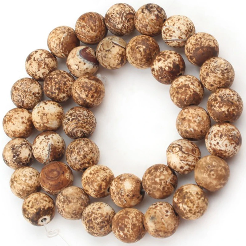 Оникс Камень Бисер из агата натуральной текстуры дерева круглые бусины с