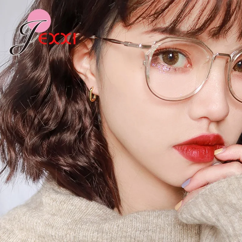 

925 Sterling Silver Simple Ear Bone Hoop Earrings for Women Small Round Circle Earrings Hoops Small Loop Earrings Jewelry