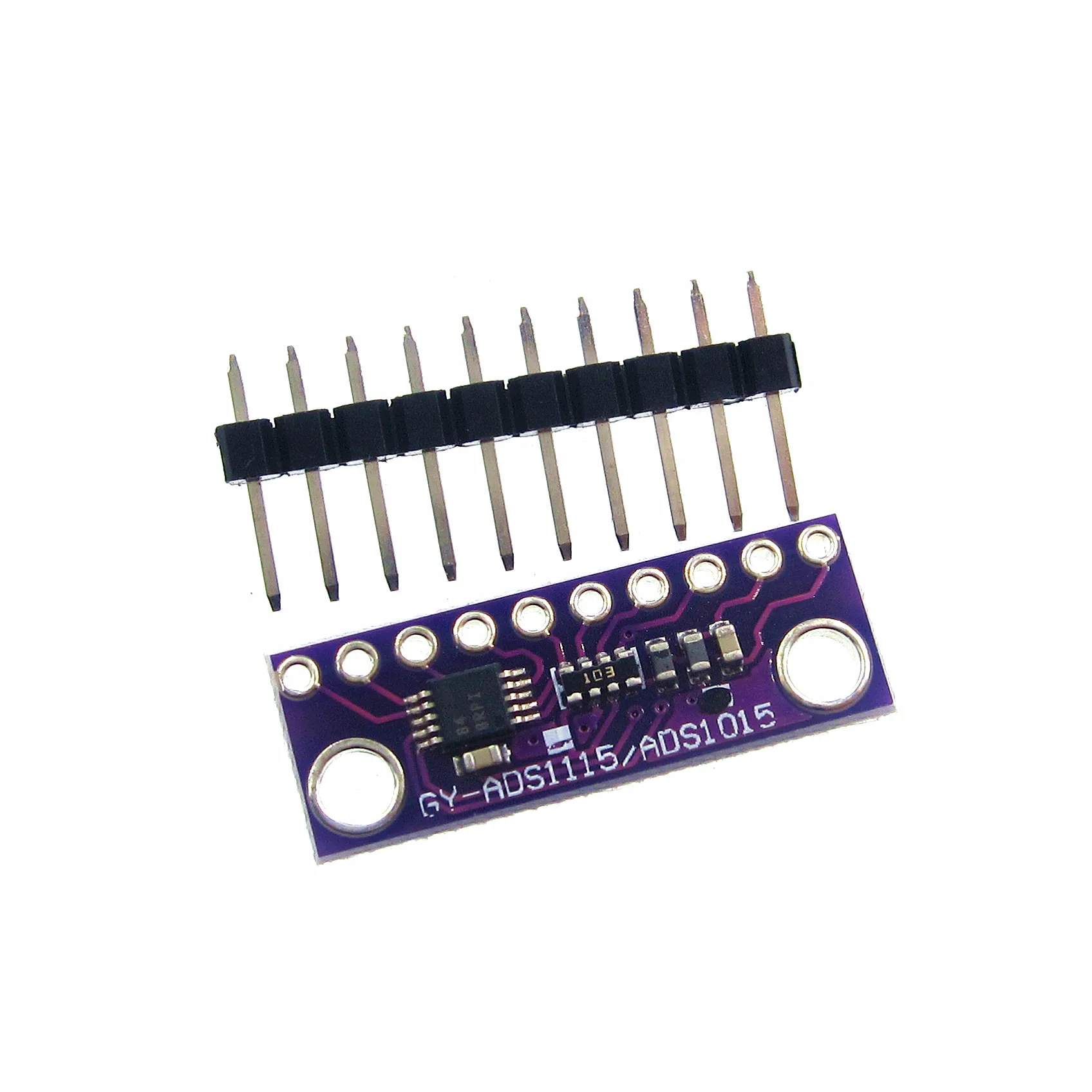 I2C ADS1115 ADS1015 16 бит ADC 4-канальный модуль с программируемым усилителем 2 0 в до 5 В |