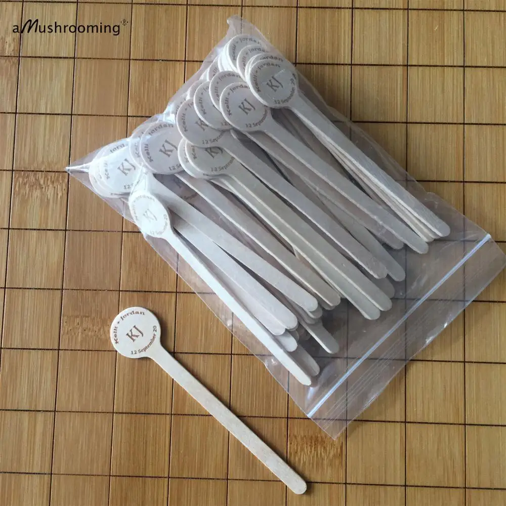 Персонализированные Свадебные питьевые мешалки с инициалами монограмма