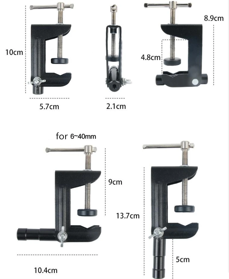 C образный U зажим для доски Rhn фотостудия фиксированный двойной крепкий Супер