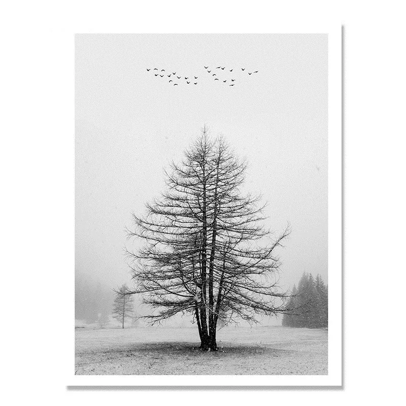 

Delada Black And White Scenery Wall Art Canvas Painting Nordic Posters And Prints Bridge Wall Pictures For Living Room Decor