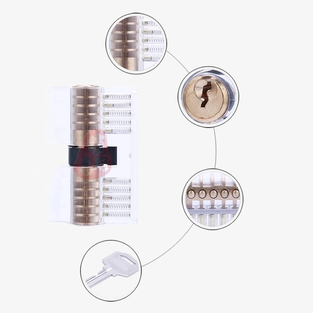 Прозрачный медный замок CHKJ держатель для обучения навыкам визуальный навесной