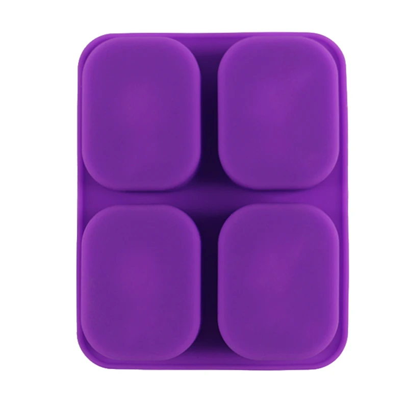 Силиконовая форма для мыла в форме мыши с 4 отверстиями искусственный мусс глины