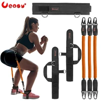 ueasy sport boxing muay training stretching strap set for feet workout fitness equipment leg speed bouncing stretching exercise