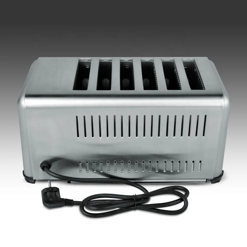 

Electric 6 Piece Bread Baking Machine Cake Conveyor Toaster 2500w