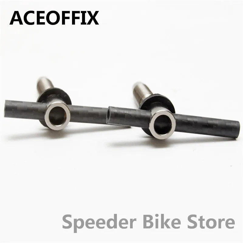 Aceoffix 3 цвета 17 г(1 пара) для Brompton Bike Ti Углеродные шарнирные рычаги BMX велосипедная Рама Quick Release