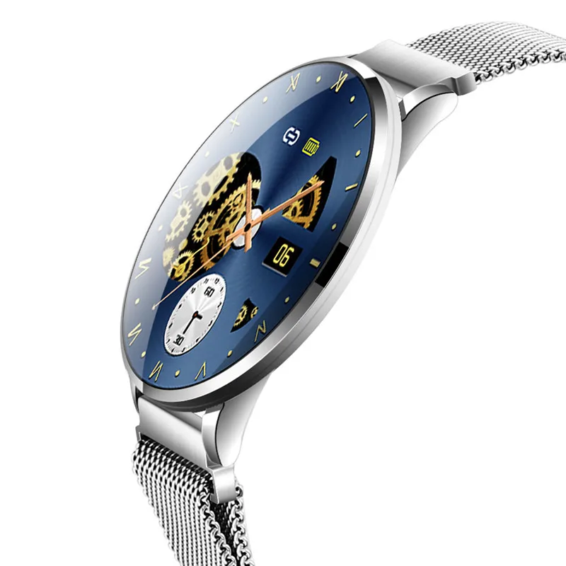 Смарт часы Z58 с пульсометром и тонометром ультратонкие водонепроницаемые