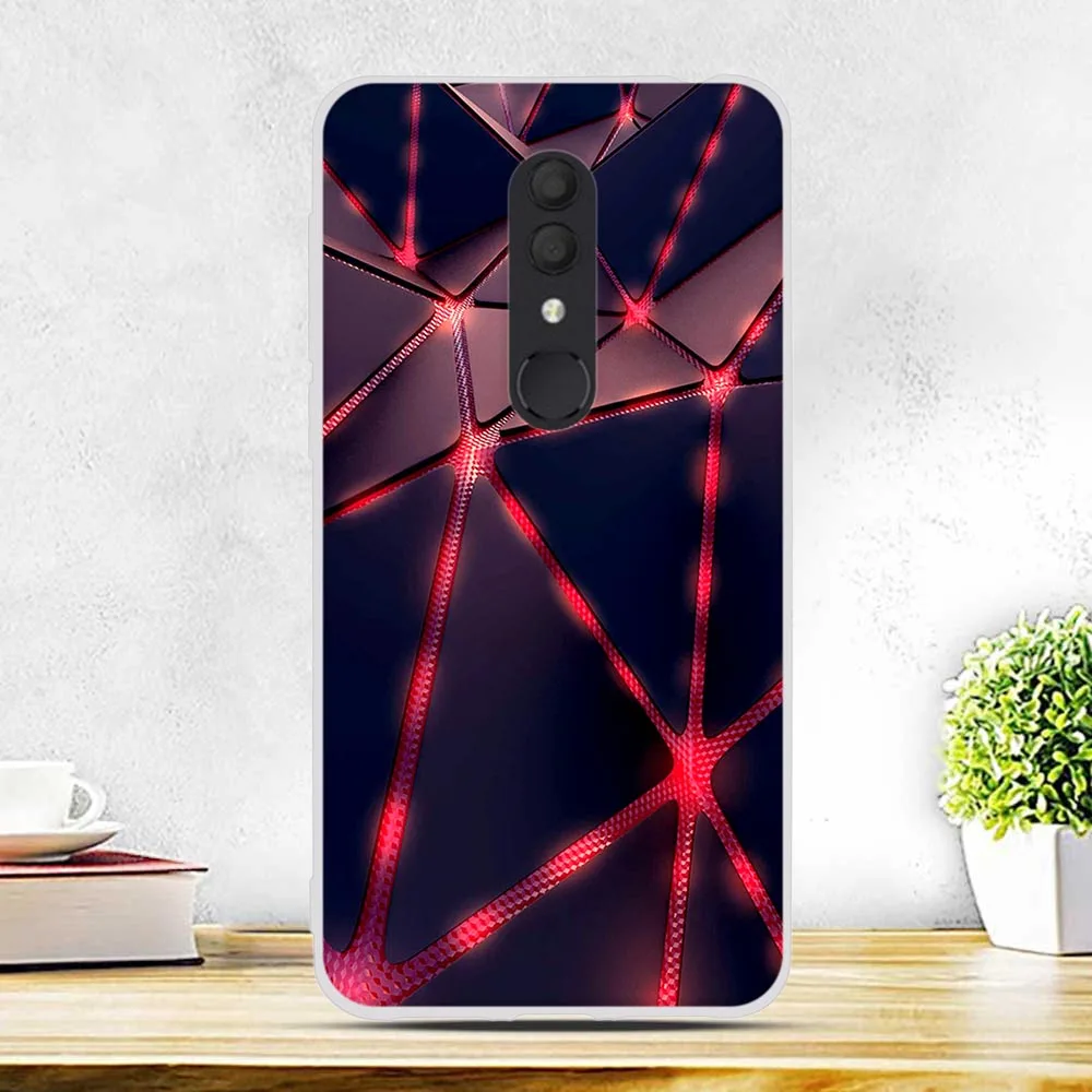 Чехол чехол для Alcatel 3 5053Y 5053D 5053K чехол крышка силиконовый чехол на заднюю панель из ТПУ чехол для корпуса для Alcatel3 3L телефон чехол s