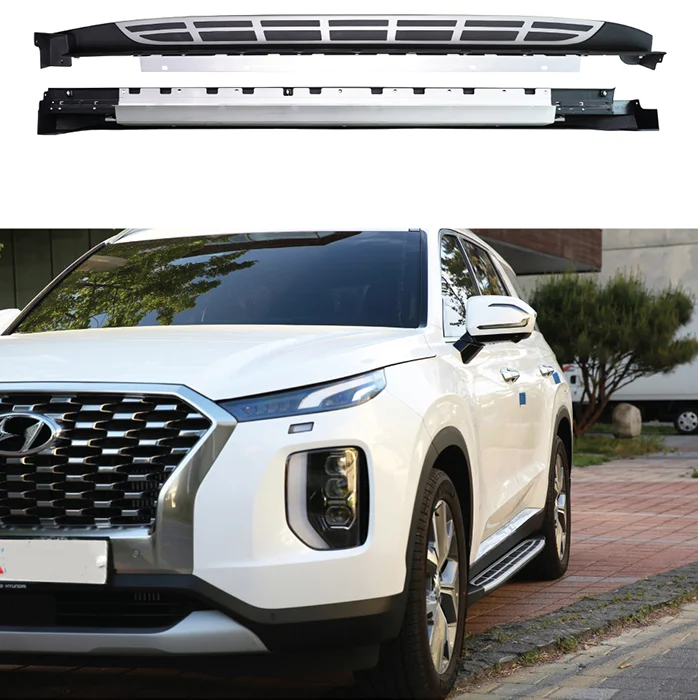 Стиль алюминий Fit hyundai Palisade Беговая доска боковой шаг nerf бар высокого качества