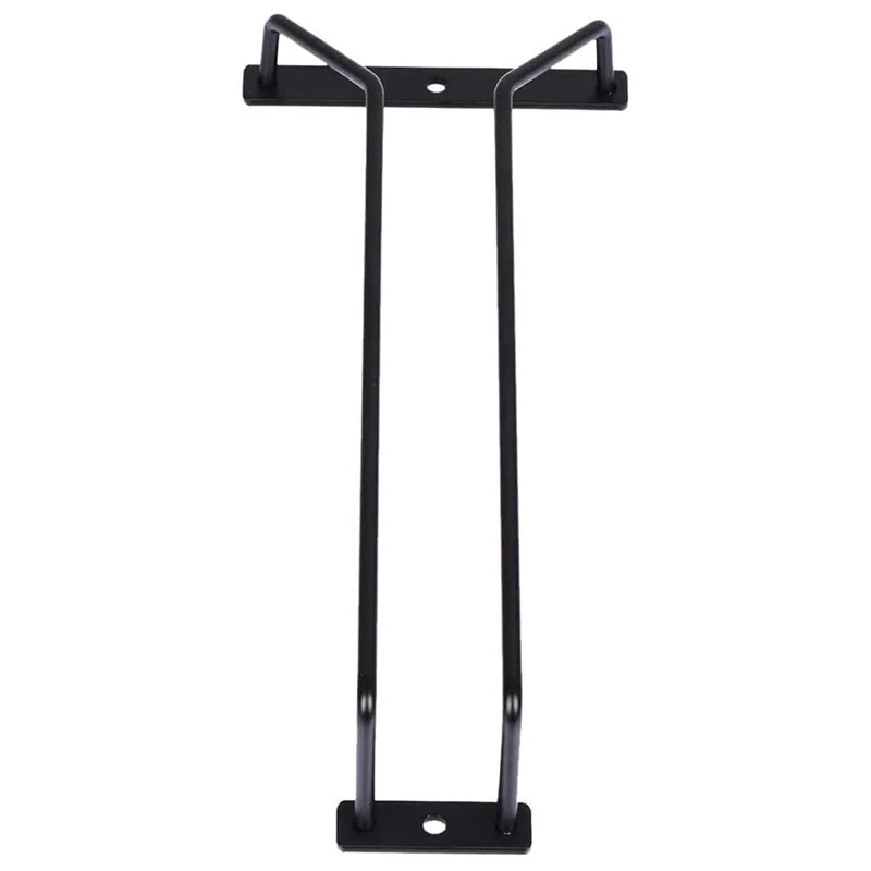 14-Inch Wine Glass Rack Under Cabinet Holder - Hanging Stemware Set Of 4 | Storage Holders &amp Racks