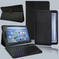 for amazon fire 7 fire hd 8fire hd 8 plus fire hd 10 pu leather tabelt case back support stand coverbluetooth keyboard
