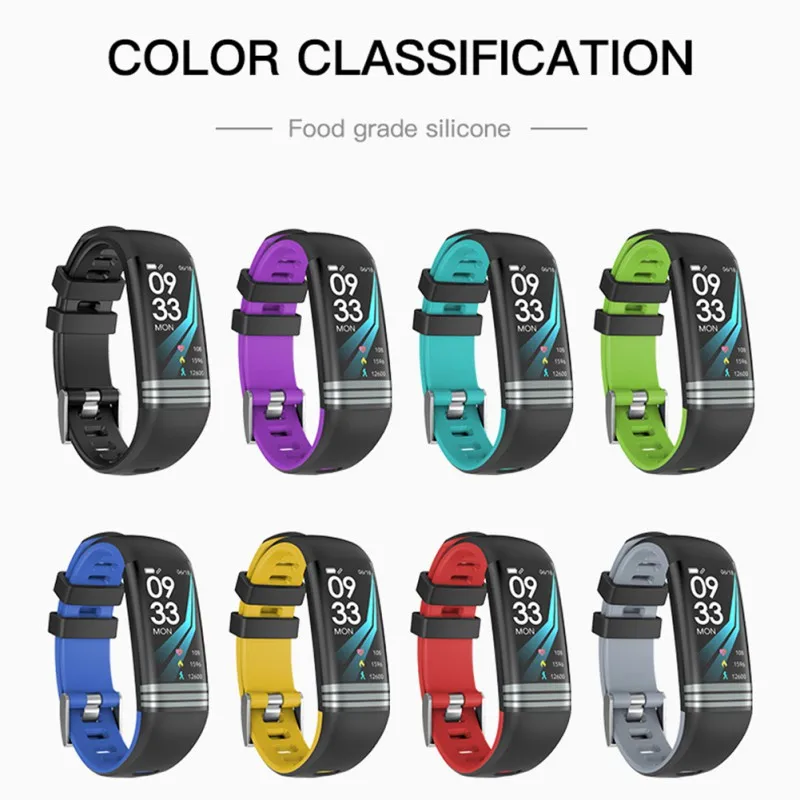 

G26S 0.96inch Color Screen Smart Wristband IP67 Anti-watercolor Screen Multi-function Sports Smart Watch 8 Colors Sports Fashion