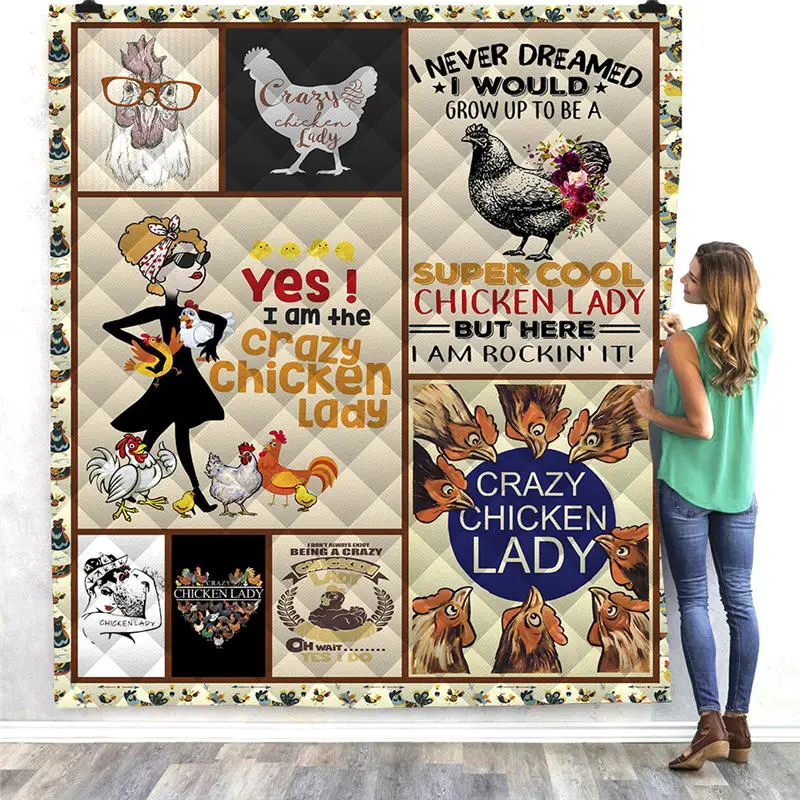 Дропшиппинг одеяло с принтом в виде рождественских оленей и собак для детей