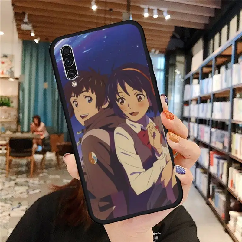 

Anime Your Name Phone Case For Samsung galaxy S 21 20 10 8 A 50 21s 51 71 70 40 20 20e note 10 plus Ultra 5g fe