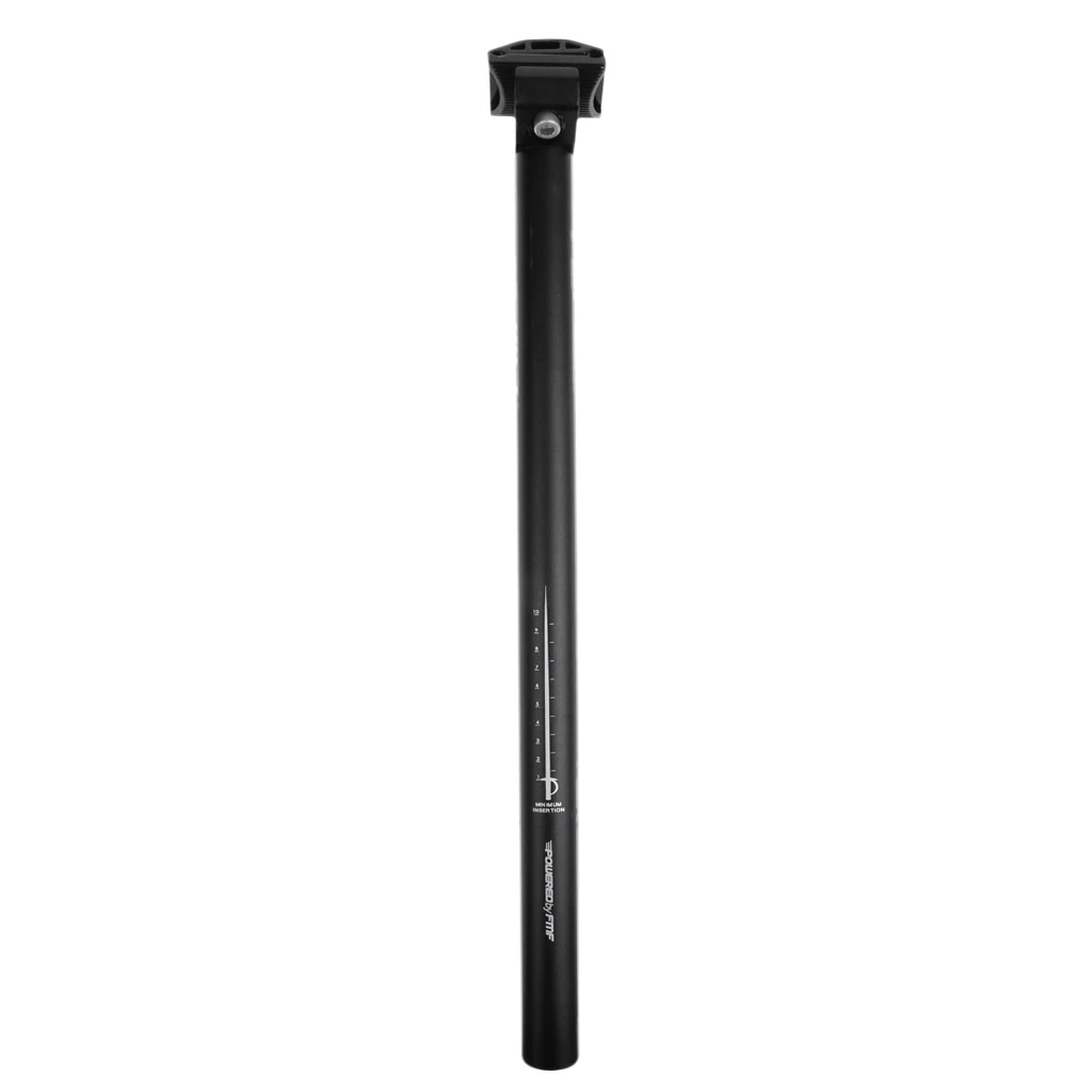 

Extended Bicycle Seatpost Frosted 450mm Black Saddle Pin 25.4mm - 31.6mm