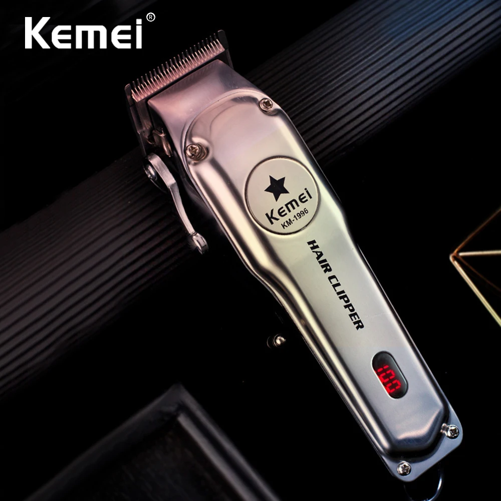 Kemei Профессиональная Парикмахерская Машинка для стрижки волос мощная